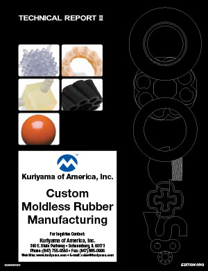 Custom Moldless Rubber Manufacturing