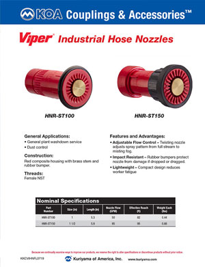 Viper Industrial Nozzle